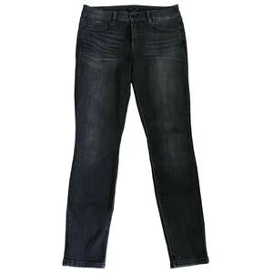 Level 99 Size 31 Liza Slim Leg Jeans Flashpoint Wash Black